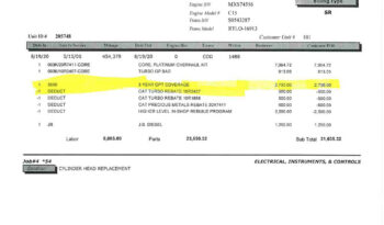 2007 WESTERN STAR 4900A W/103K ON OVERHAUL full