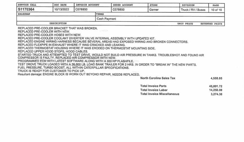 2007 PETERBILT 379 W/70″ SLEEPER full