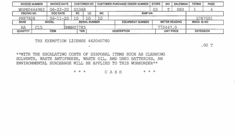 2003 PETERBILT 379 DAY CAB W/81K ON CERTIFIED OVERHAUL full