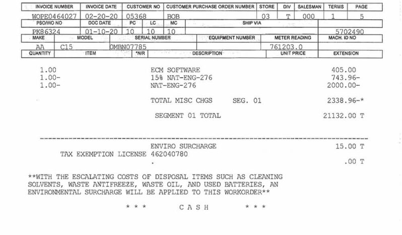 2003 PETERBILT 379 DAY CAB W/81K ON CERTIFIED OVERHAUL full