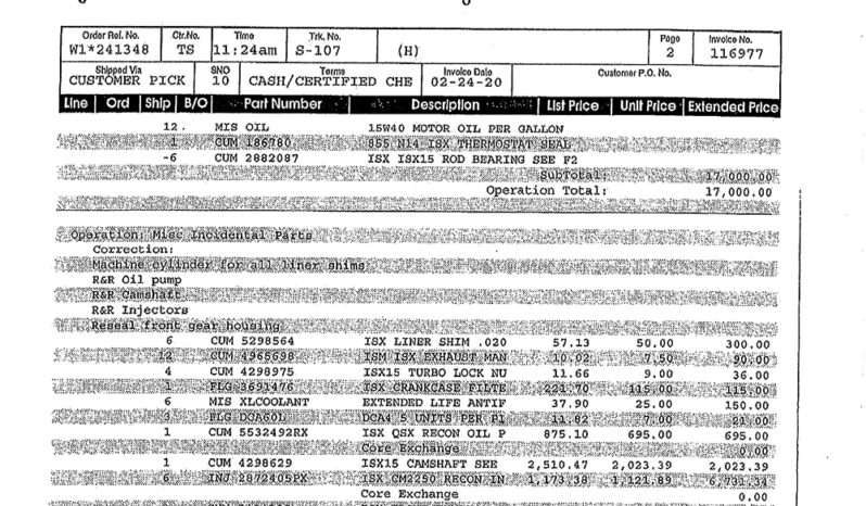 2013 KENWORTH T660 – 266K ON CERTIFIED CUMMINS OVERHAUL full