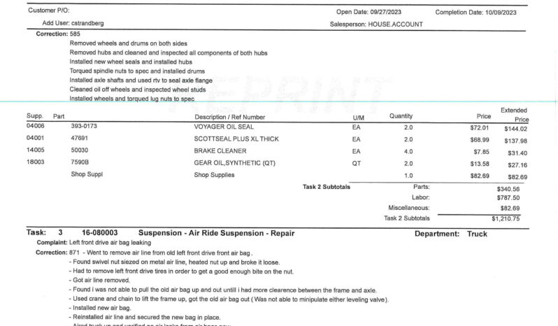 2013 KENWORTH T660 – 266K ON CERTIFIED CUMMINS OVERHAUL full