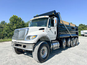 2006 INTERNATIONAL WORKSTAR 7600 QUAD-AXLE DUMP W/ NEW ZERO MILES CRATE CUMMINS ENGINE