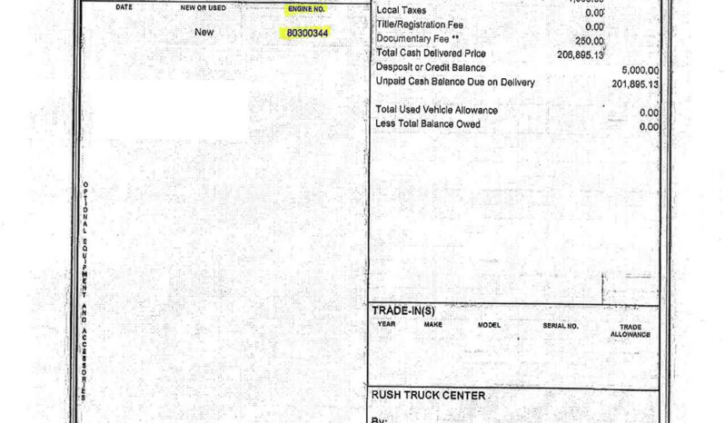 2022 PETERBILT 389 W/222K MILES ON CERTIFIED OVERHAUL full