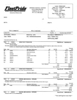 2014 KENWORTH T800 W/457K MILES ON REMAN ENGINE full